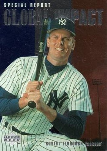 #190 Robert Eenhoorn - New York Yankees - 1997 Upper Deck Baseball