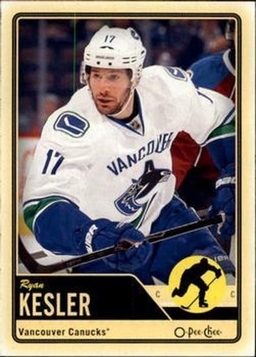 #190 Ryan Kesler - Vancouver Canucks - 2012-13 O-Pee-Chee Hockey