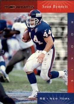 #190 Sean Bennett - New York Giants - 1999 Donruss Football