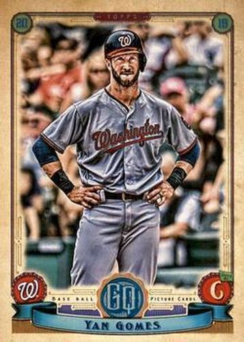 #190 Yan Gomes - Washington Nationals - 2019 Topps Gypsy Queen Baseball