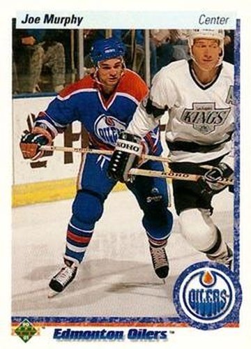 #190 Joe Murphy - Edmonton Oilers - 1990-91 Upper Deck Hockey