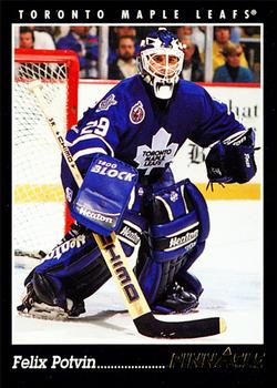 #190 Felix Potvin - Toronto Maple Leafs - 1993-94 Pinnacle Hockey