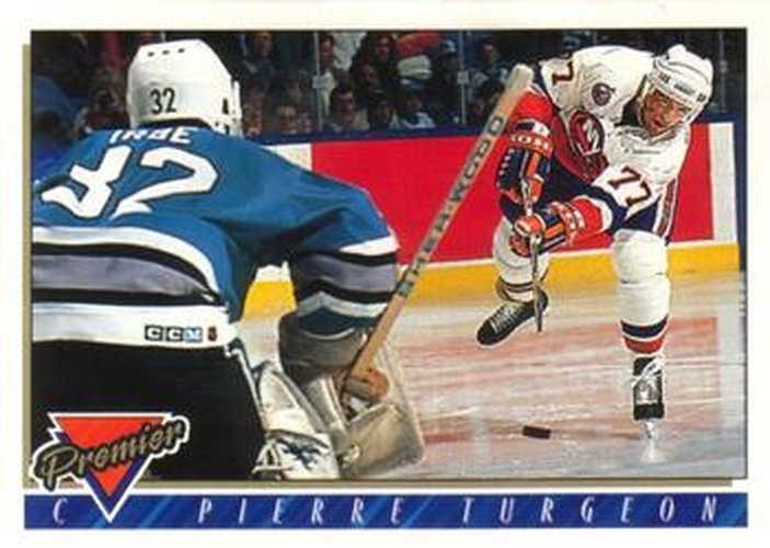 #190 Pierre Turgeon - New York Islanders - 1993-94 O-Pee-Chee Premier Hockey