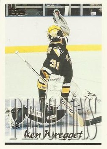 #190 Ken Wregget - Pittsburgh Penguins - 1995-96 Topps Hockey