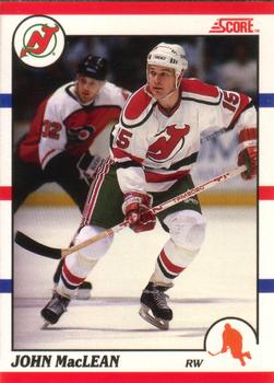 #190 John MacLean - New Jersey Devils - 1990-91 Score Canadian Hockey
