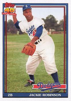 #190 Jackie Robinson - Brooklyn Dodgers - 2021 Topps Archives Baseball
