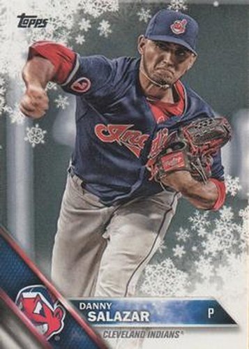 #HMW190 Danny Salazar - Cleveland Indians - 2016 Topps Holiday Baseball