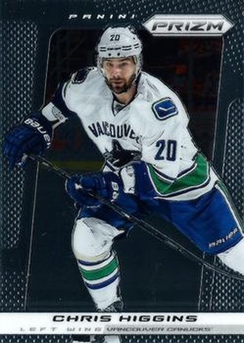 #190 Chris Higgins - Vancouver Canucks - 2013-14 Panini Prizm Hockey