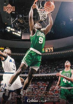 #190 Greg Minor - Boston Celtics - 1995-96 Upper Deck Basketball