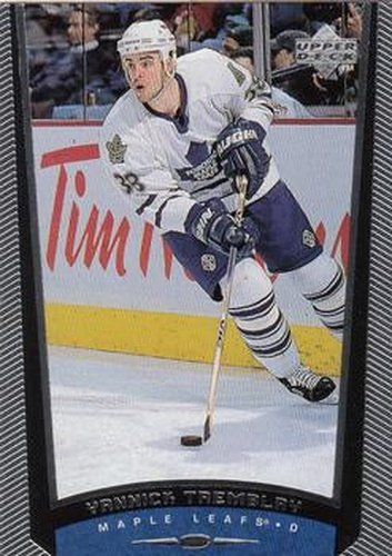 #190 Yannick Tremblay - Toronto Maple Leafs - 1998-99 Upper Deck Hockey