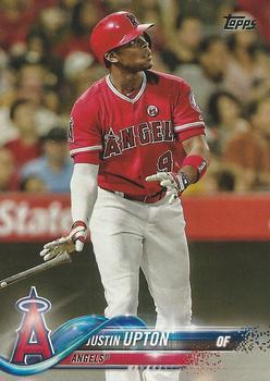 #190 Justin Upton - Los Angeles Angels - 2018 Topps Baseball