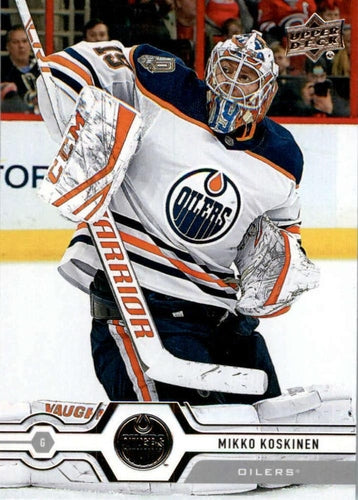 #191 Mikko Koskinen - Edmonton Oilers - 2019-20 Upper Deck Hockey
