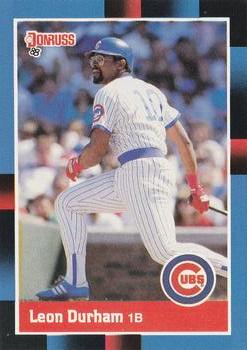 #191 Leon Durham - Chicago Cubs - 1988 Donruss Baseball