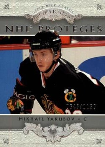#191 Mikhail Yakubov - Chicago Blackhawks - 2003-04 Upper Deck Classic Portraits Hockey