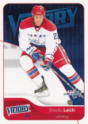 #191 Brooks Laich - Washington Capitals - 2011-12 Upper Deck Victory Hockey