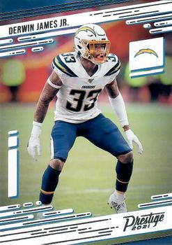 #191 Derwin James Jr. - Los Angeles Chargers - 2021 Panini Prestige Football