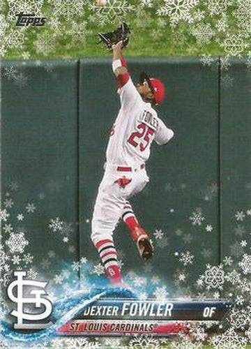 #HMW191 Dexter Fowler - St. Louis Cardinals - 2018 Topps Holiday Baseball