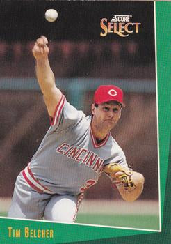 #191 Tim Belcher - Cincinnati Reds - 1993 Select Baseball