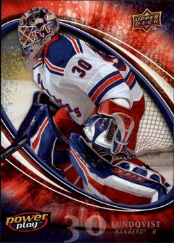 #191 Henrik Lundqvist - New York Rangers - 2008-09 Upper Deck Power Play Box Set Hockey