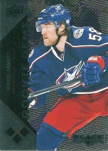 #191 David Savard - Columbus Blue Jackets - 2011-12 Upper Deck Black Diamond Hockey