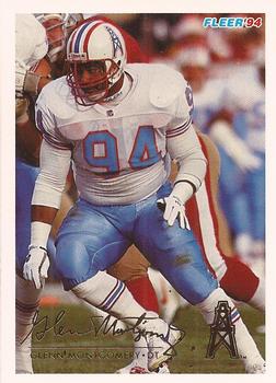 #191 Glenn MontgomeryÊRC - Houston Oilers - 1994 Fleer Football