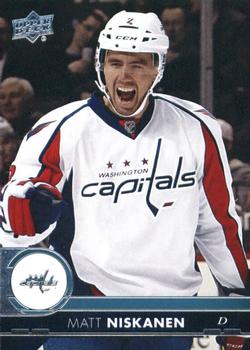 #191 Matt Niskanen - Washington Capitals - 2017-18 Upper Deck Hockey