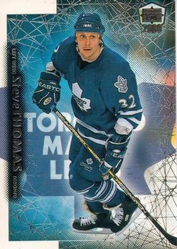 #191 Steve Thomas - Toronto Maple Leafs - 1999-00 Pacific Dynagon Ice Hockey