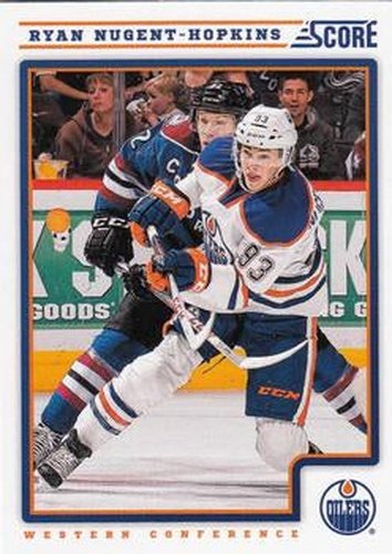 #191 Ryan Nugent-Hopkins - Edmonton Oilers - 2012-13 Score Hockey