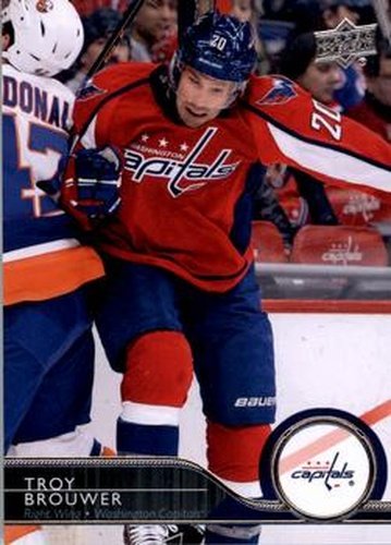 #191 Troy Brouwer - Washington Capitals - 2014-15 Upper Deck Hockey