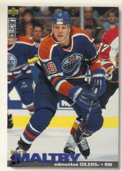 #191 Kirk Maltby - Edmonton Oilers - 1995-96 Collector's Choice Hockey