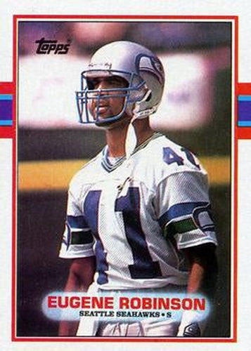 #191 Eugene Robinson - Seattle Seahawks - 1989 Topps Football