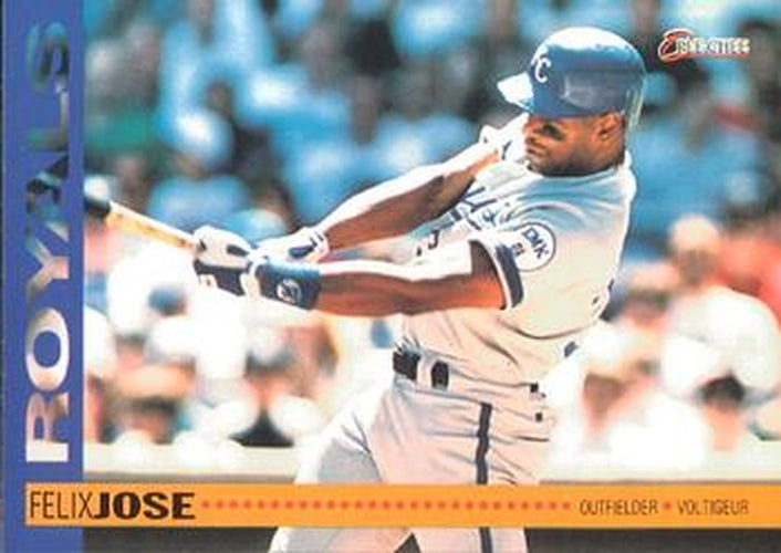 #191 Felix Jose - Kansas City Royals - 1994 O-Pee-Chee Baseball