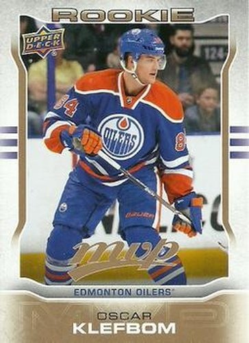 #191 Oscar Klefbom - Edmonton Oilers - 2014-15 Upper Deck MVP Hockey