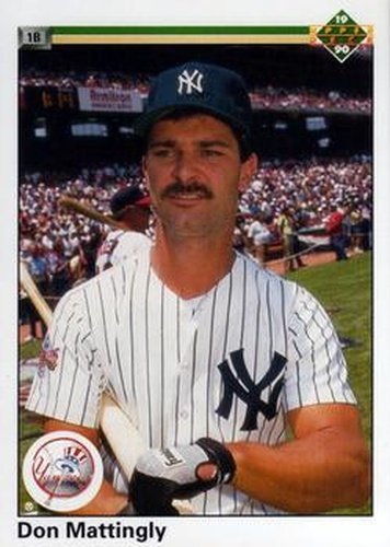 #191 Don Mattingly - New York Yankees - 1990 Upper Deck Baseball