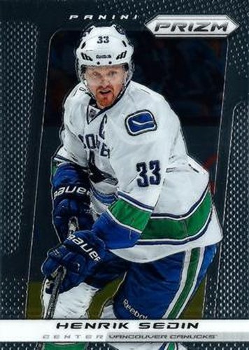 #191 Henrik Sedin - Vancouver Canucks - 2013-14 Panini Prizm Hockey