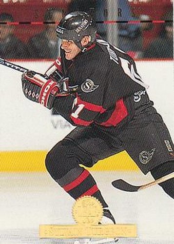 #191 Sylvain Turgeon - Ottawa Senators - 1994-95 Leaf Hockey