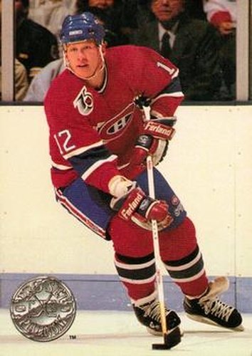 #191 Mike Keane - Montreal Canadiens - 1991-92 Pro Set Platinum Hockey