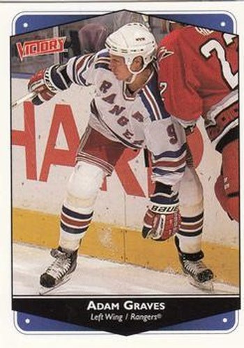 #191 Adam Graves - New York Rangers - 1999-00 Upper Deck Victory Hockey