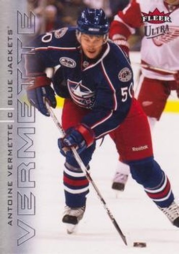 #191 Antoine Vermette - Columbus Blue Jackets - 2009-10 Ultra Hockey