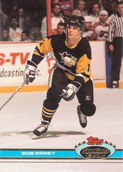#191 Bob Errey - Pittsburgh Penguins - 1991-92 Stadium Club Hockey