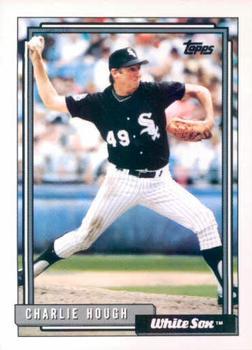 #191 Charlie Hough - Chicago White Sox - 1992 Topps Baseball