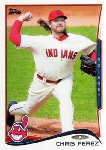 #191 Chris Perez - Cleveland Indians - 2014 Topps Baseball