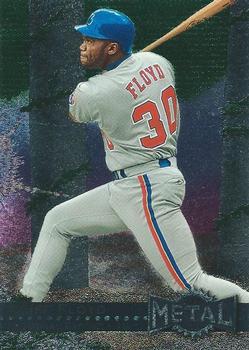 #191 Cliff Floyd - Montreal Expos - 1996 Metal Universe Baseball