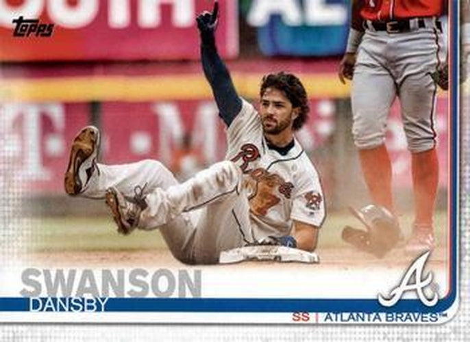 #191 Dansby Swanson - Atlanta Braves - 2019 Topps Baseball