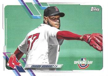 #191 Eduardo Rodriguez - Boston Red Sox - 2021 Topps Opening Day Baseball
