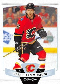 #191 Elias Lindholm - Calgary Flames - 2019-20 O-Pee-Chee Hockey