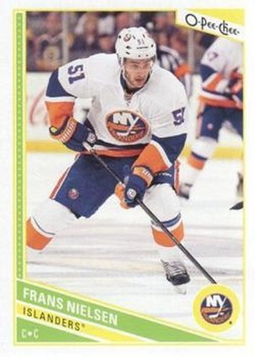 #191 Frans Nielsen - New York Islanders - 2013-14 O-Pee-Chee Hockey