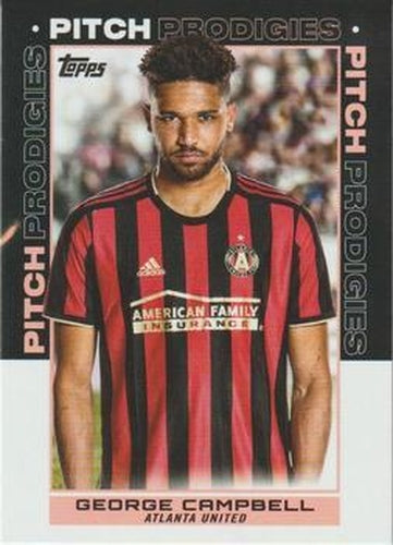 #191 George Campbell - Atlanta United - 2021 Topps MLS Soccer