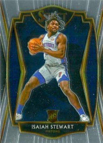 #191 Isaiah Stewart - Detroit Pistons - 2020-21 Panini Select Basketball