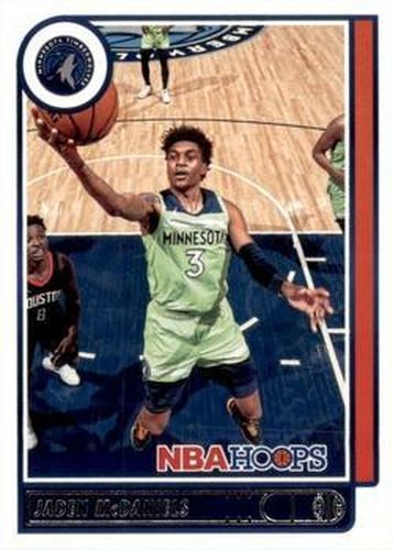 #191 Jaden McDaniels - Minnesota Timberwolves - 2021-22 Hoops Basketball